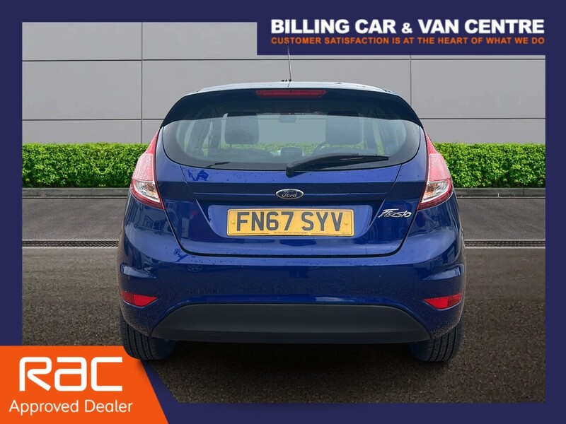 Ford Fiesta 1.25 Zetec Hatchback 5dr Petrol Manual Euro 6 (82 ps) - U4825