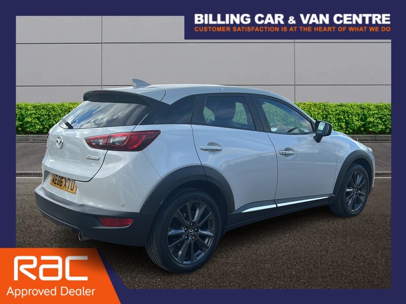 Mazda CX-3 2.0 SKYACTIV-G Sport Nav SUV 5dr Petrol Manual Euro 6 (s/s) (121 ps) - U4832