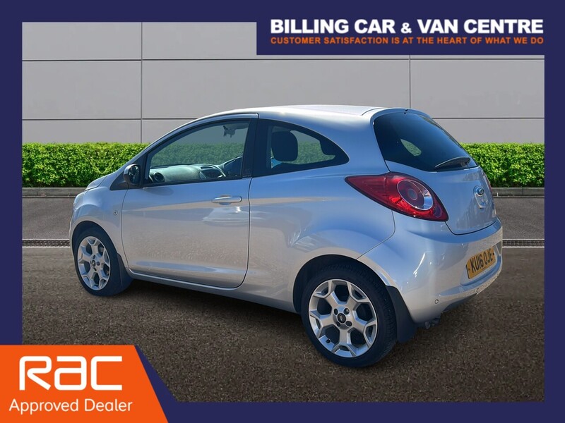 Ford Ka 1.2 Zetec Hatchback 3dr Petrol Manual Euro 5 (s/s) (69 ps) - U4869