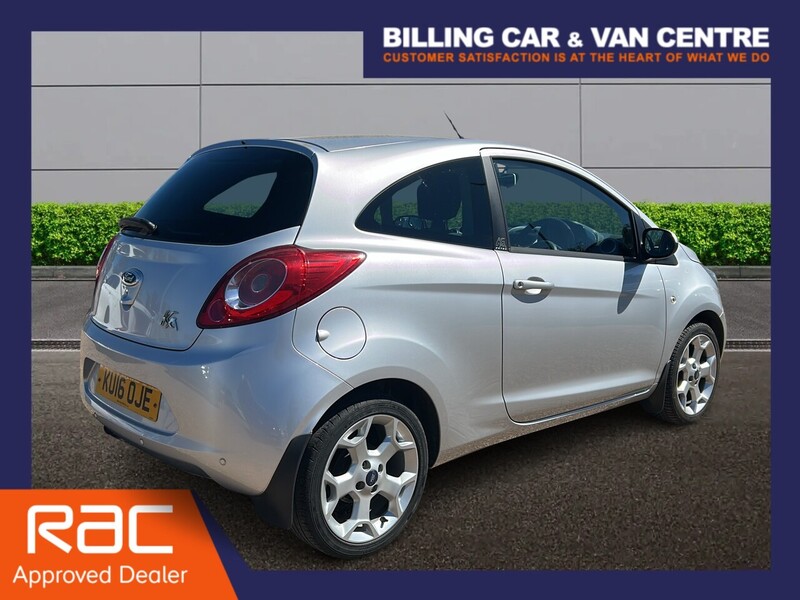 Ford Ka 1.2 Zetec Hatchback 3dr Petrol Manual Euro 5 (s/s) (69 ps) - U4869