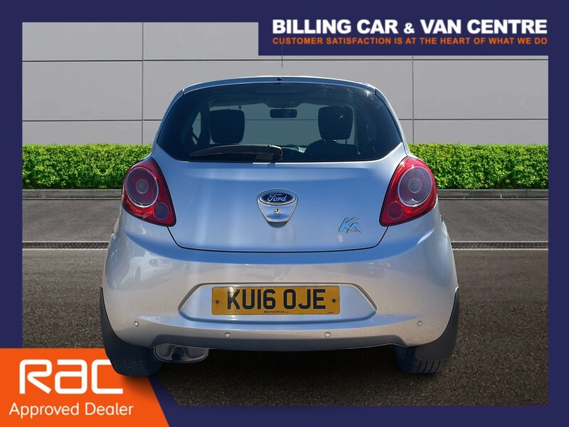 Ford Ka 1.2 Zetec Hatchback 3dr Petrol Manual Euro 5 (s/s) (69 ps) - U4869