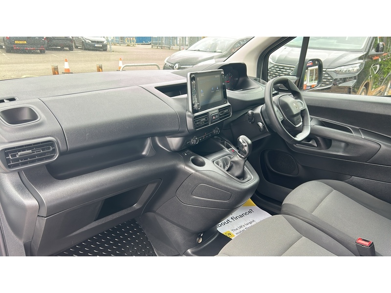 Peugeot Partner 1.5 BlueHDi 1000 Professional Standard Panel Van 5dr Diesel Manual SWB Euro 6 (100 bhp) - U4888