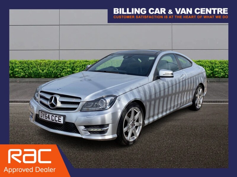 Mercedes-Benz C Class 1.6 C180 AMG Sport Edition Coupe 2dr Petrol G-Tronic+ Euro 6 (s/s) (156 ps) - U4936