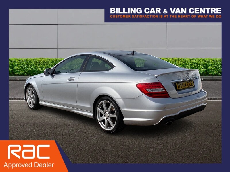 Mercedes-Benz C Class 1.6 C180 AMG Sport Edition Coupe 2dr Petrol G-Tronic+ Euro 6 (s/s) (156 ps) - U4936