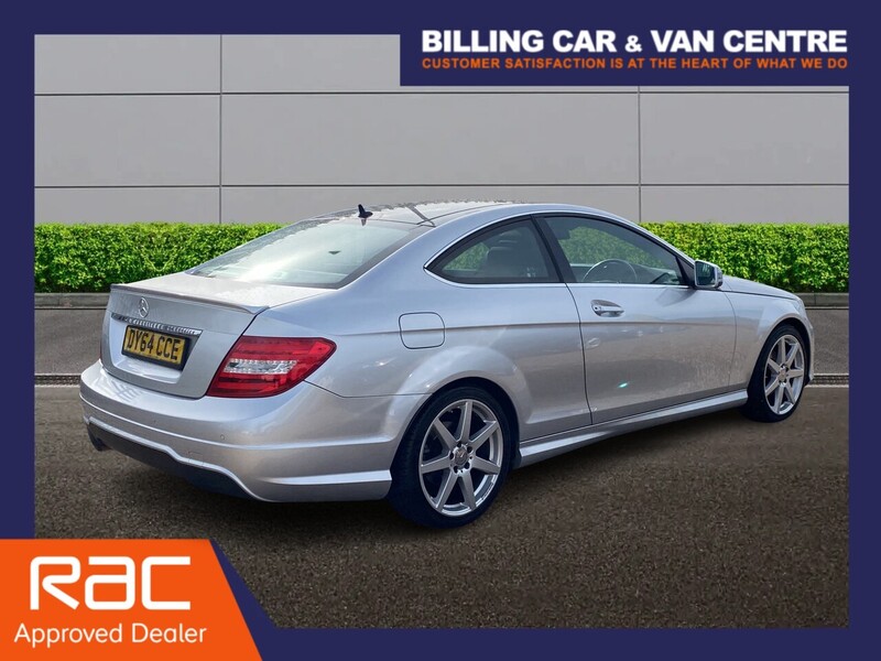 Mercedes-Benz C Class 1.6 C180 AMG Sport Edition Coupe 2dr Petrol G-Tronic+ Euro 6 (s/s) (156 ps) - U4936