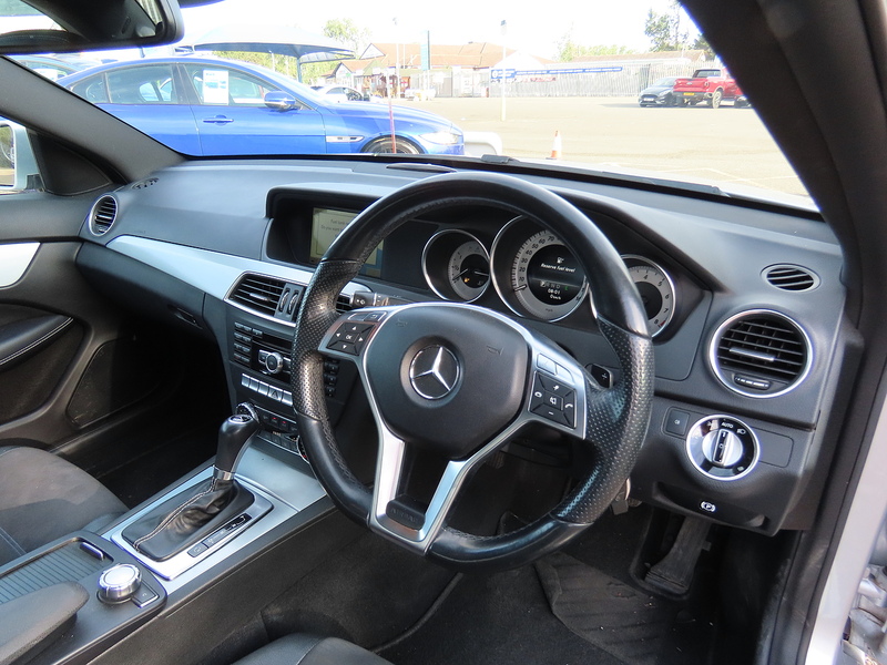 Mercedes-Benz C Class 1.6 C180 AMG Sport Edition Coupe 2dr Petrol G-Tronic+ Euro 6 (s/s) (156 ps) - U4936