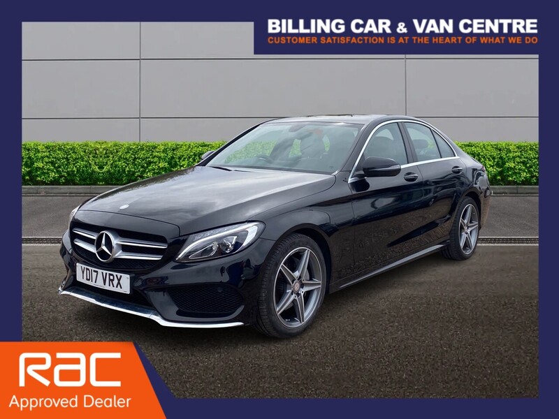 Mercedes-Benz C Class 2.1 C220d AMG Line Saloon 4dr Diesel G-Tronic+ Euro 6 (s/s) (170 ps) - U4945
