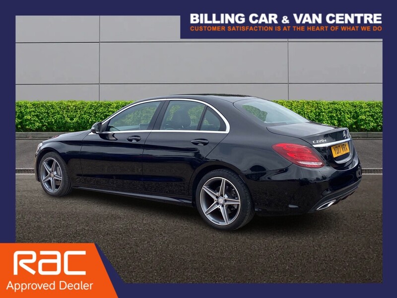 Mercedes-Benz C Class 2.1 C220d AMG Line Saloon 4dr Diesel G-Tronic+ Euro 6 (s/s) (170 ps) - U4945