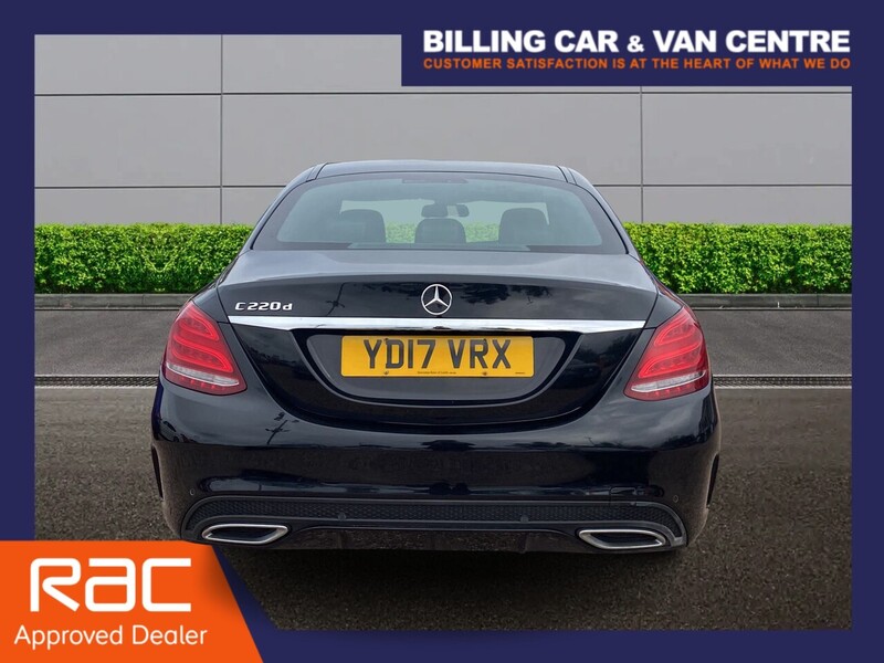 Mercedes-Benz C Class 2.1 C220d AMG Line Saloon 4dr Diesel G-Tronic+ Euro 6 (s/s) (170 ps) - U4945