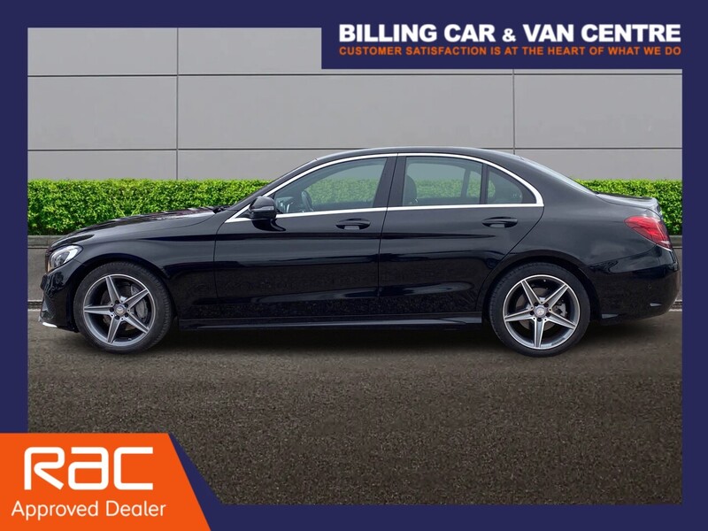 Mercedes-Benz C Class 2.1 C220d AMG Line Saloon 4dr Diesel G-Tronic+ Euro 6 (s/s) (170 ps) - U4945