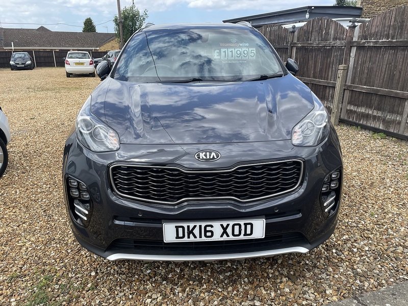 Kia 1.6 T-GDi GT-Line SUV 5dr Petrol DCT AWD Euro 6 (174 bhp)