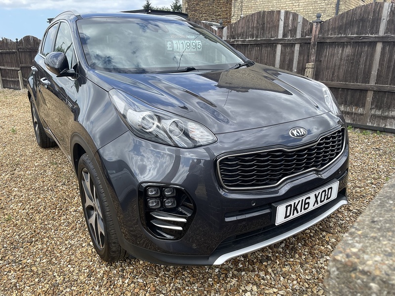 Kia 1.6 T-GDi GT-Line SUV 5dr Petrol DCT AWD Euro 6 (174 bhp)