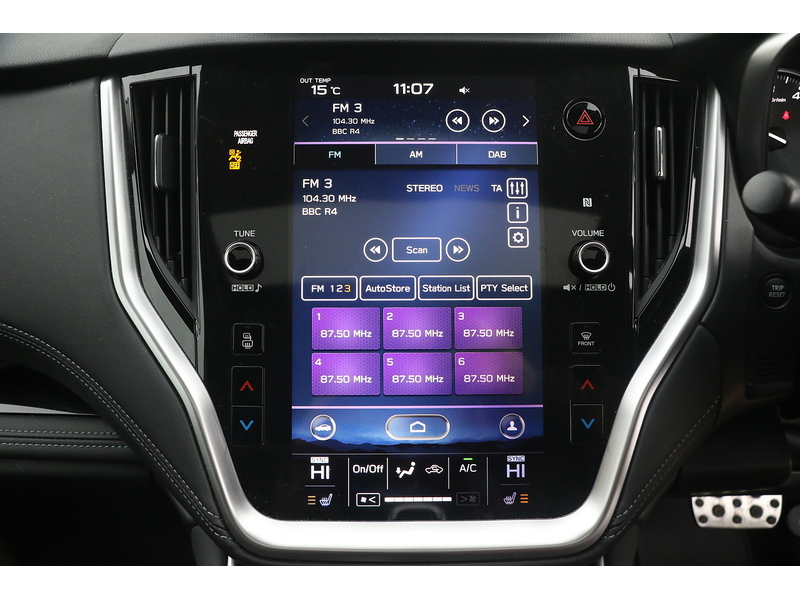 Subaru 2.5i Touring Estate 5dr Petrol Lineartronic 4WD Euro 6 (s/s) (169 ps)