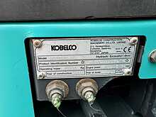 KOBELCO Hydraulic Excavator SK17 ST - 3 