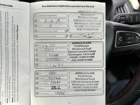 1.0T EcoBoost GPF ST-Line SUV 5dr Petrol Manual Euro 6 (s/s) (140 ps)