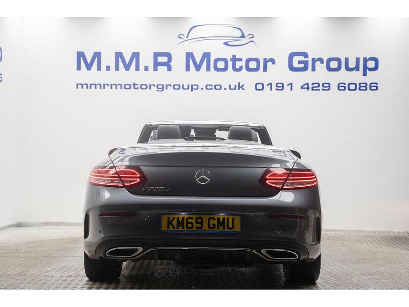 Mercedes-Benz C Class 2.0 C220d AMG Line (Premium) Cabriolet G-Tronic+ Euro 6 (s/s) 2dr - U1268