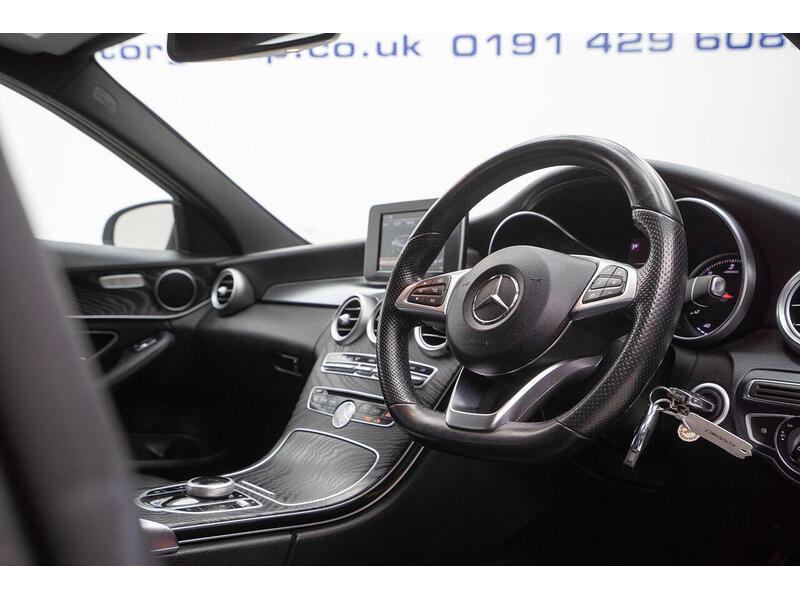 Mercedes-Benz C Class 1.6 C200d AMG Line G-Tronic+ Euro 6 (s/s) 4dr - U1331