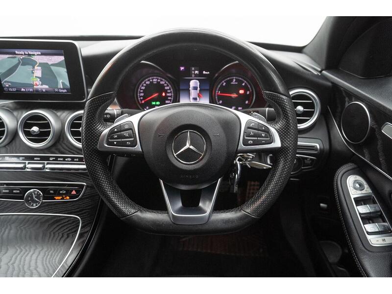 Mercedes-Benz C Class 1.6 C200d AMG Line G-Tronic+ Euro 6 (s/s) 4dr - U1331