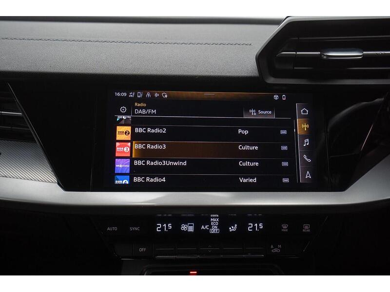 Audi A3 1.0 TFSI 30 S line Sportback S Tronic Euro 6 (s/s) 5dr - U1401