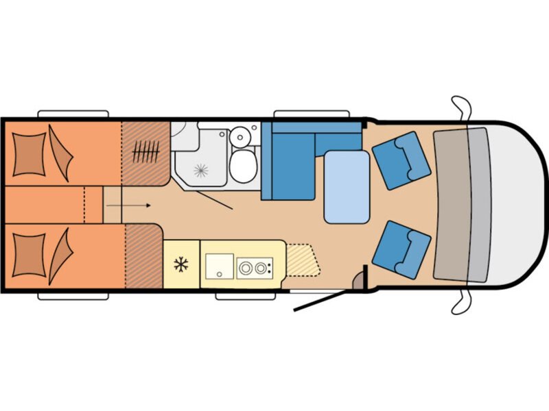 Aura On Tour C 680GE - First Edition - Automatic Motorhome - N48
