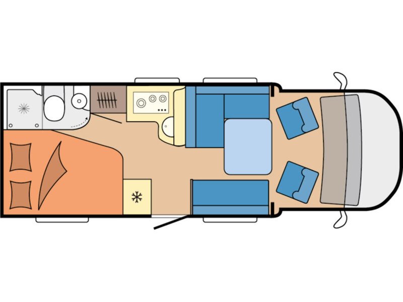 Aura On Tour T 700F - First Edition - Automatic Motorhome - N52