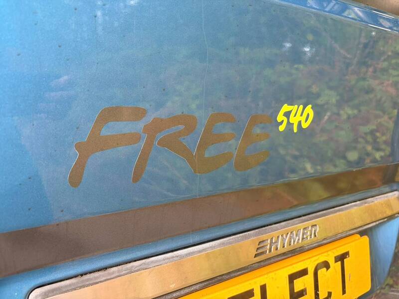 Hymer Free 540 Blue Evolution - 5.4m Campervan - U10739