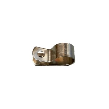 Clip, Wiring 5/8 Diameter Nickel