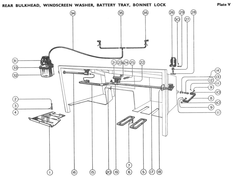 Screen Washer Bottle &amp; Cap Assy Image 3