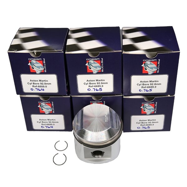 3.7lt Piston Set Of Six Image 2