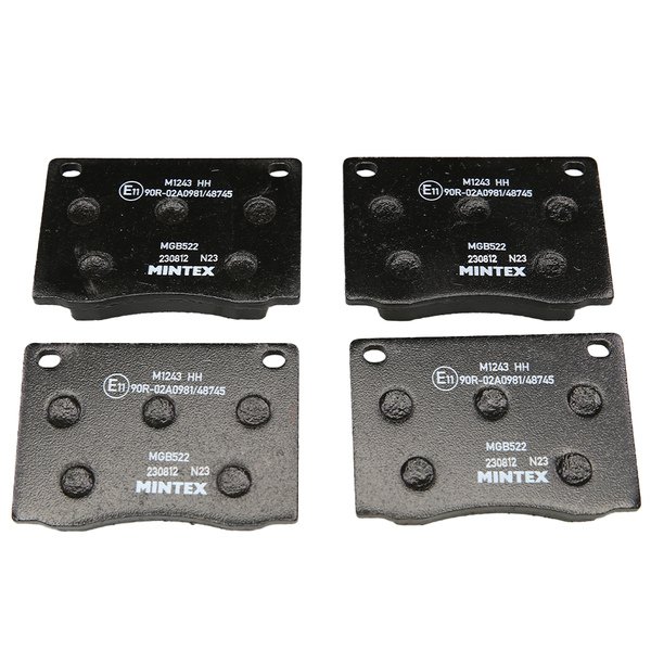 Front Brake Pad Set Image 2