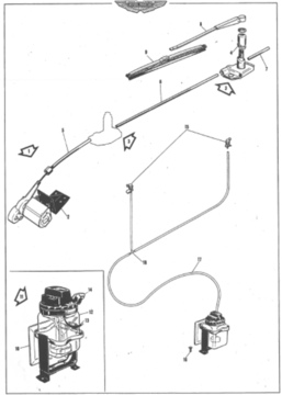 Wiper Motor RHD