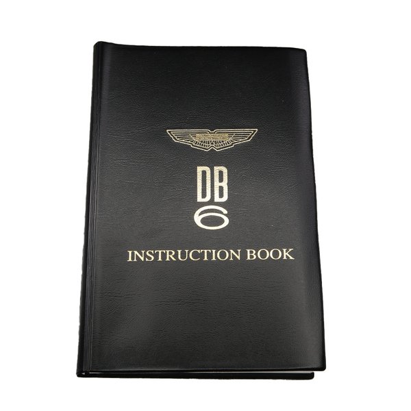 Owners Handbook DB6 Mk1 Image 2