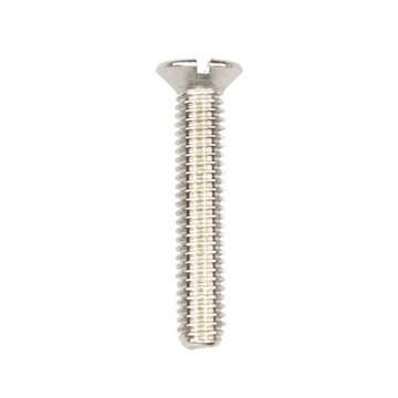 2BA x 1" Csk Slt Screw, S/S