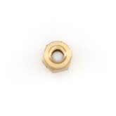 Brass Nut 5/16" Image 2