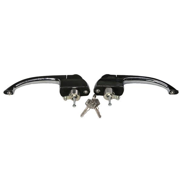Locking Door Handles (Pair) Image 2