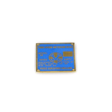 Air Cleaner Badge