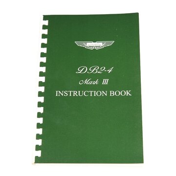 Owners Handbook DB2/4 MkIII