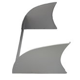 Panel, Baffle, Top Assembly Image 3
