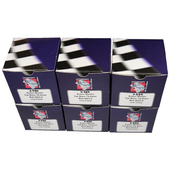 Set of Six Pistons 78mm 8.2:1 Image 4
