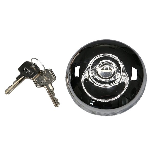 Locking Petrol Cap Chrome Image 1