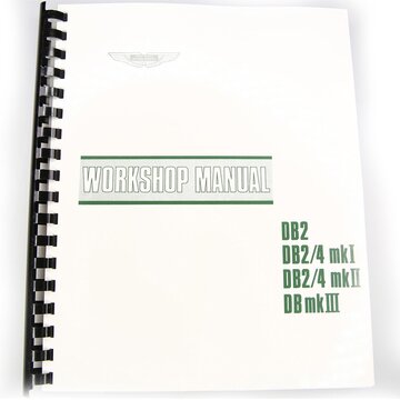 Workshop Manual DB2,DB2/4 &amp; MK3