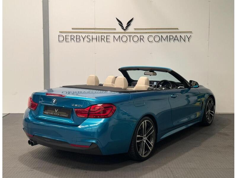 BMW 4 Series 2.0 420i M Sport Convertible 2dr Petrol Auto Euro 6 (s/s) (184 ps) - U610