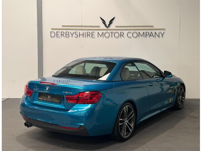 BMW 4 Series 2.0 420i M Sport Convertible 2dr Petrol Auto Euro 6 (s/s) (184 ps) - U610