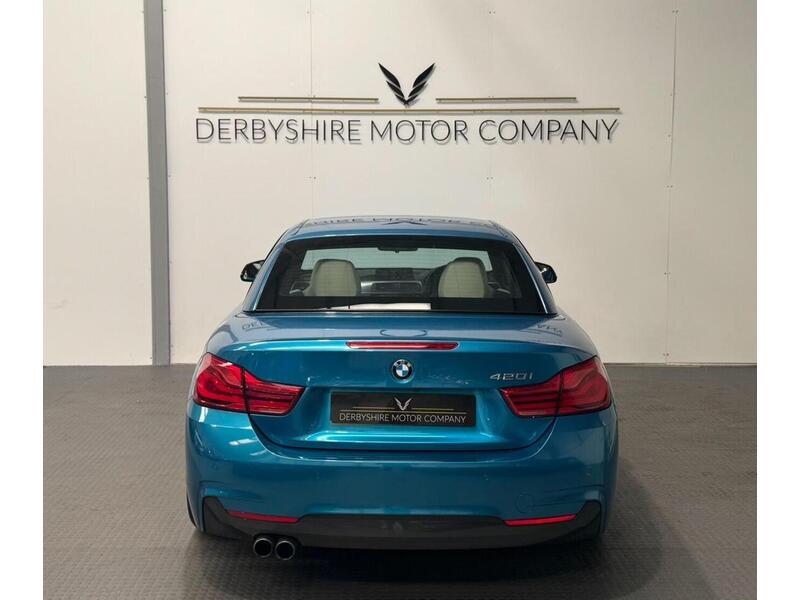 BMW 4 Series 2.0 420i M Sport Convertible 2dr Petrol Auto Euro 6 (s/s) (184 ps) - U610