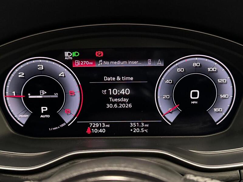 Audi A5 2.0 TDI 40 Black Edition Sportback 5dr Diesel S Tronic quattro Euro 6 (s/s) (204 ps) - U966