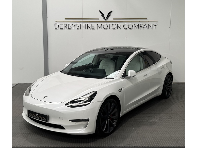 Tesla Model 3 (Dual Motor) Performance Saloon 4dr Electric Auto 4WDE (Performance Upgrade) (449 bhp) - U991