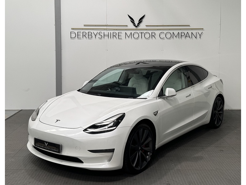 Tesla Model 3 (Dual Motor) Performance Saloon 4dr Electric Auto 4WDE (Performance Upgrade) (449 bhp) - U991