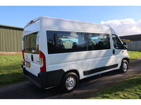 Peugeot Boxer 2.0 BlueHDi 333 L2 H2 Wheelchair Accessible Minibus Euro 6 (110 bhp) - U145