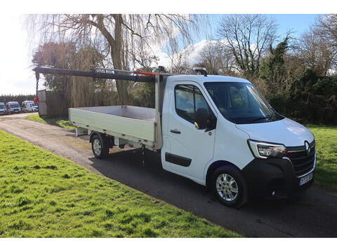 Renault Master 2.3 dCi ENERGY 35 Business LWB Dropside With Crane Euro 6 (s/s) (145 bhp) - U189