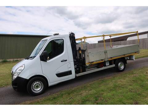 Vauxhall Movano Movano 2.3 F3500 L3 Dropside With Crane (130 bhp) - U27
